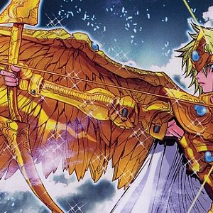 “聖闘士星矢”的封面
