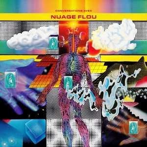 Conversation avec nuage flou