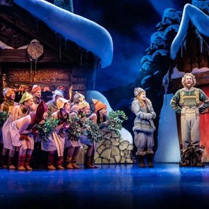 Kevin Del Aguila, Jelani Alladin, Patti Murin, Greg Hildreth & Original Broadway Cast of Frozen 的头像