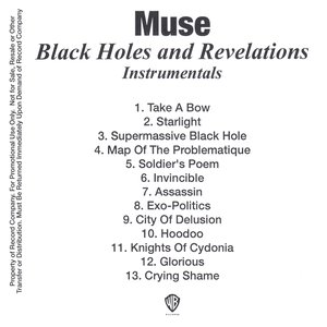 Black Holes and Revelations Instrumentals