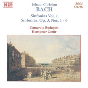 Bild für 'Bach, J.C.: Sinfonias, Vol. 1'