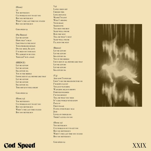 God Speed