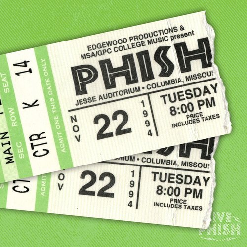 1994-11-22: Jesse Auditorium - University of Missouri Columbia, MO, USA