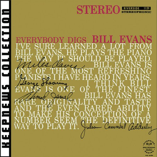 Everybody Digs Bill Evans [Keepnews Collection]