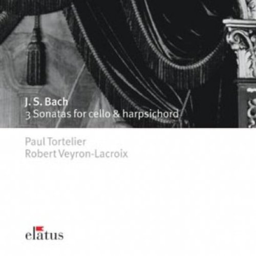 Bach, JS : 3 Sonatas for Cello & Harpichord