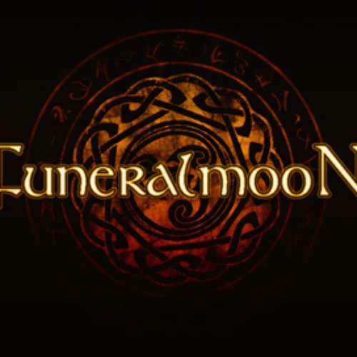 Funeral moon. Moon logo.