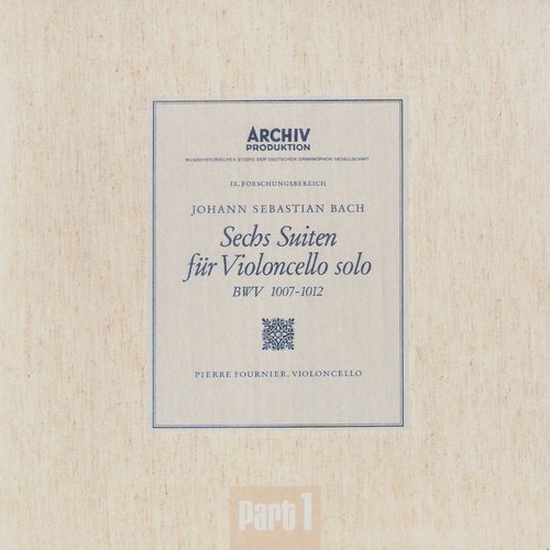 6 Suiten für Violoncello solo - 6 Suites for Solo Violoncello - BWV 1007-1012 - Part 2