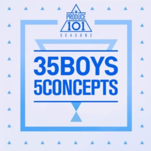 Produce 101 - 35 Boys 5 Concepts - EP