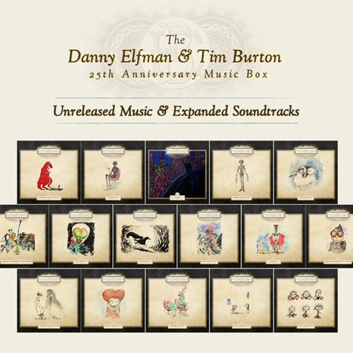Danny Elfman & Tim Burton 25th Anniversary Music Box
