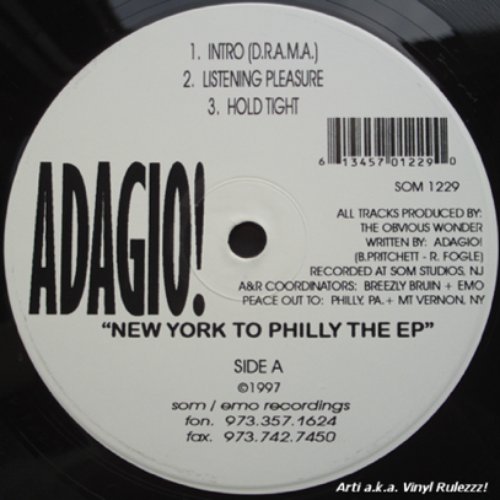New York To Philly The EP — Adagio! | Last.fm