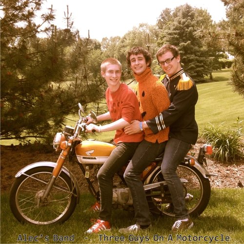 Three Guys on a Motorcycle