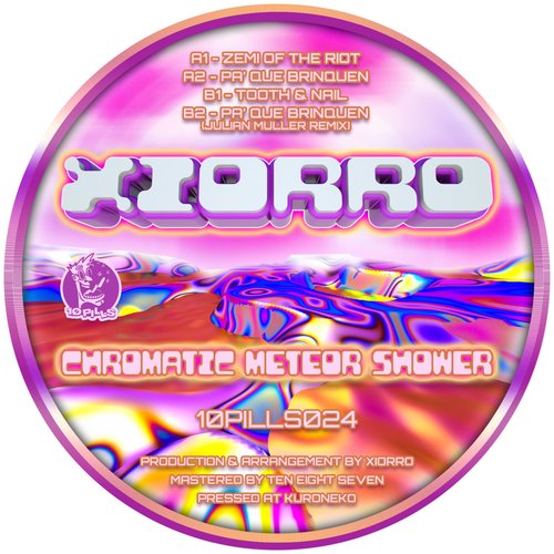 Chromatic Meteor Shower