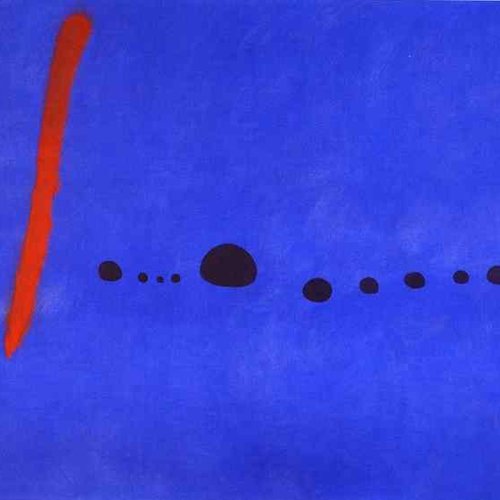 12 Paintings as Heard by the Eyes of the Cyborgs - Blue II