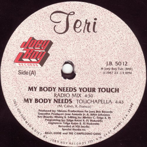 My Body Needs Your Touch