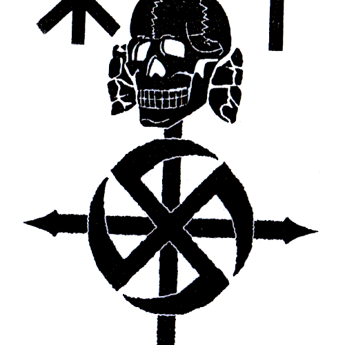 white power skull symbols