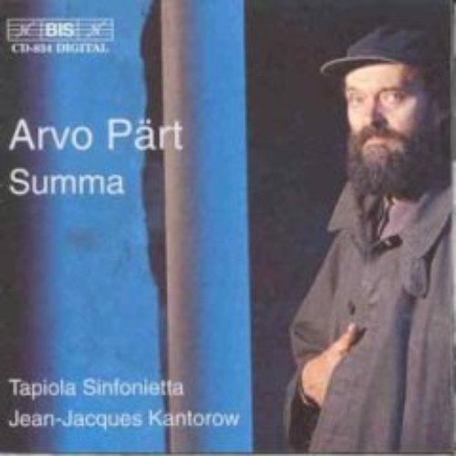 Summa (Tapiola Sinfonietta feat. conductor Jean-Jacques Kantorow)