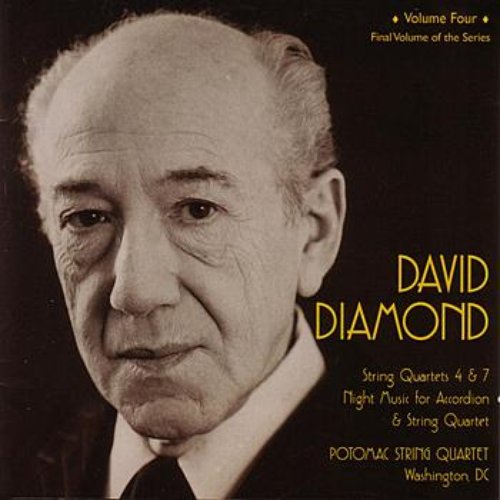 David Diamond String Quartets, Vol. 4
