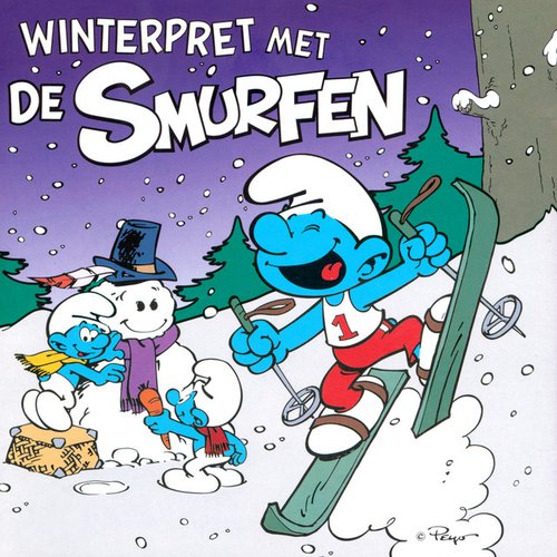 Winterpret Met De Smurfen