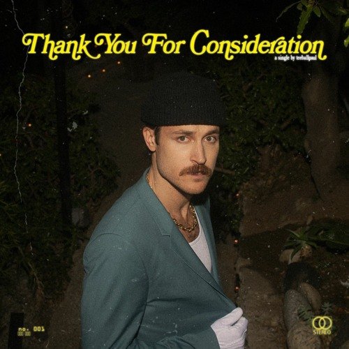 Thank You for Consideration