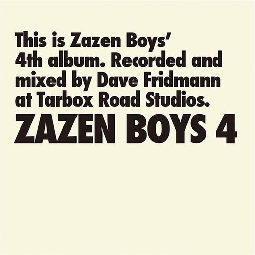 ZAZEN BOYS4