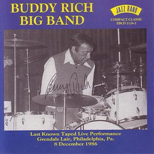 Buddy Rich Big Band - Grendal Lair, Philadelphia, Pa - 8 December 1986