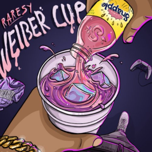 Weißer Cup