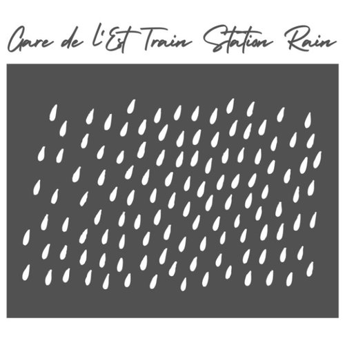 Gare de l'Est Train Station Rain