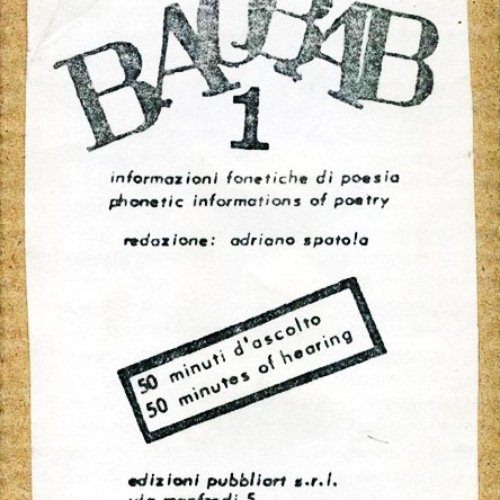 Baobab 1 (Informazioni Fonetiche di Poesia)