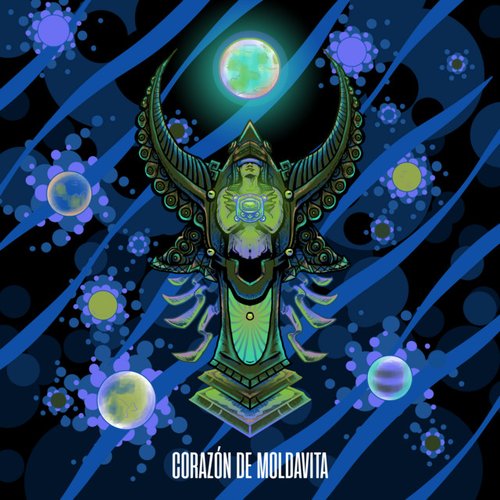 Corazón de Moldavita