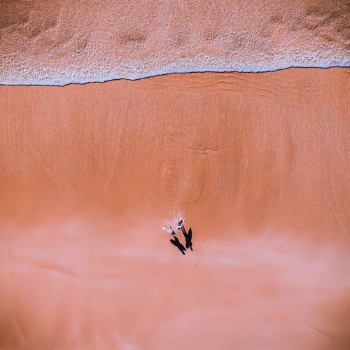 Alone on D Beach