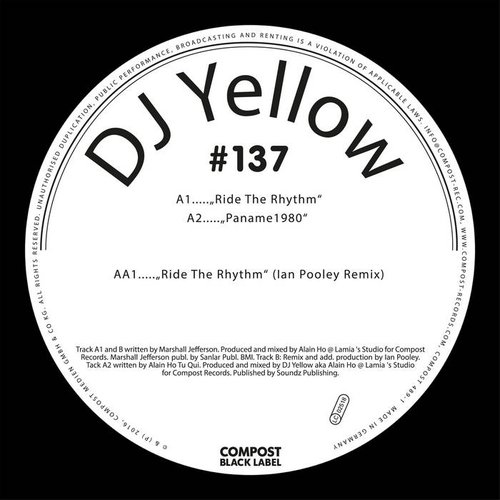 Ride the Rhythm EP - Compost Black Label #137