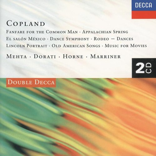 Copland: Appalachian Spring; Lincoln Portrait; Fanfare; Rodeo, etc. (2 CDs)