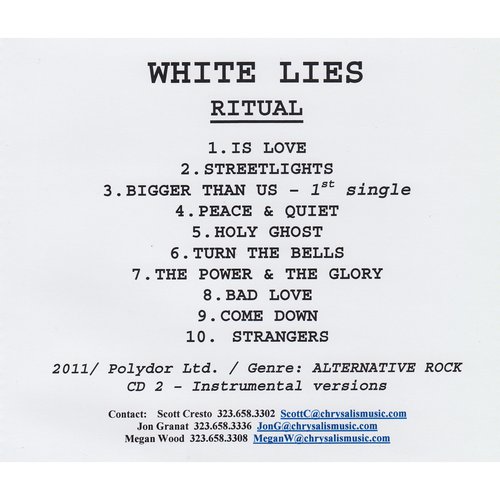 Ritual (Chrysalis promo)