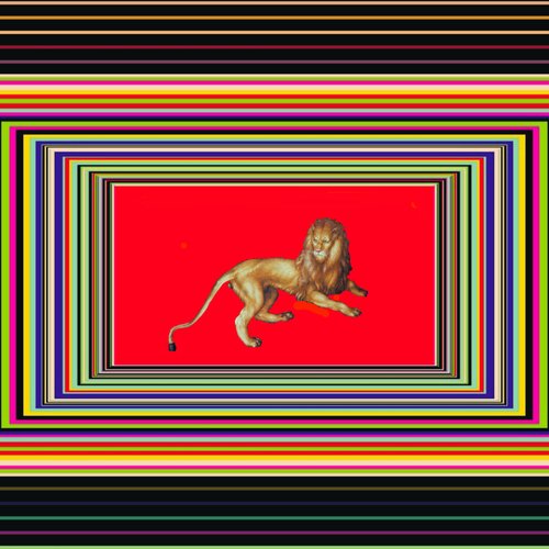 Fire-breathing Lion