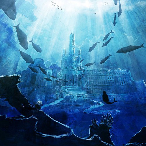 Undersea temple