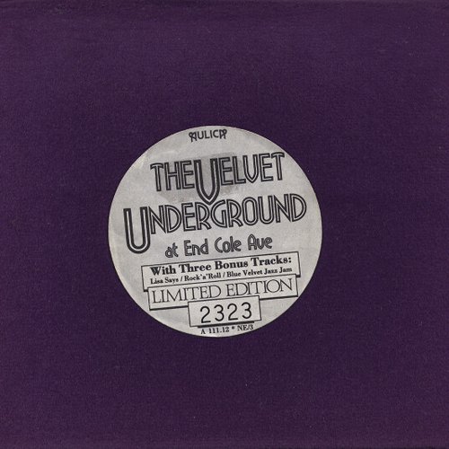 The Velvet Underground Live At The End Of Cole Ave, vol. 2