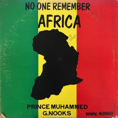 No One Remember Africa