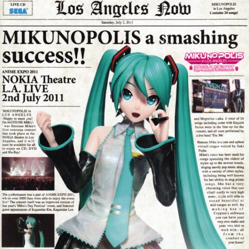 MIKUNOPOLIS in LOS ANGELES “はじめまして、初音ミクです”