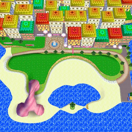 Peach Beach Daisy Cruiser (From "Mario Kart Double Dash") [Original]