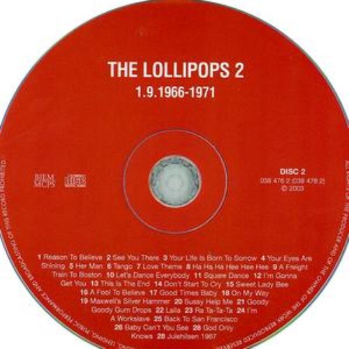Dansk Pigtråd / Lollipops - The complete 1966 - 1971 (Disk 2)