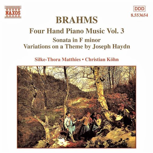 BRAHMS: Four-Hand Piano Music, Vol. 3