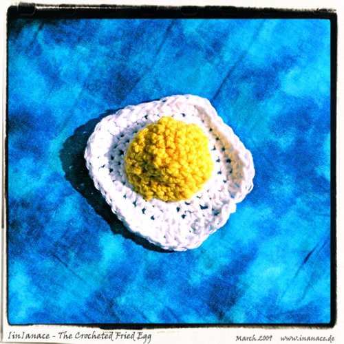 The Crocheted Fried Egg