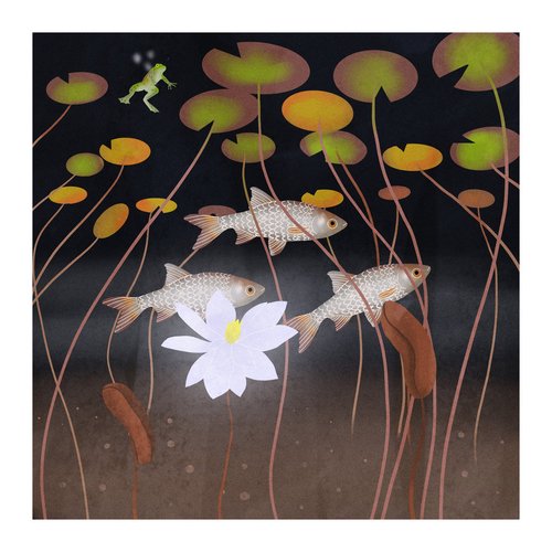 Swimming by the Pond
