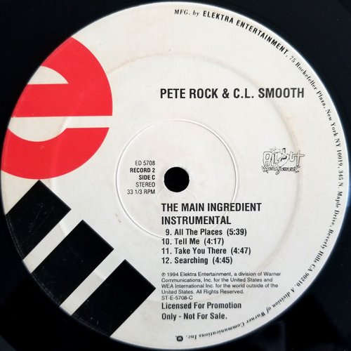 Pete Rock & CL Smooth – The Main Ingredient (Instrumental