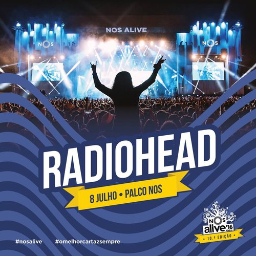 2016‐07‐09: Nos Alive Festival, Oeiras, Portugal