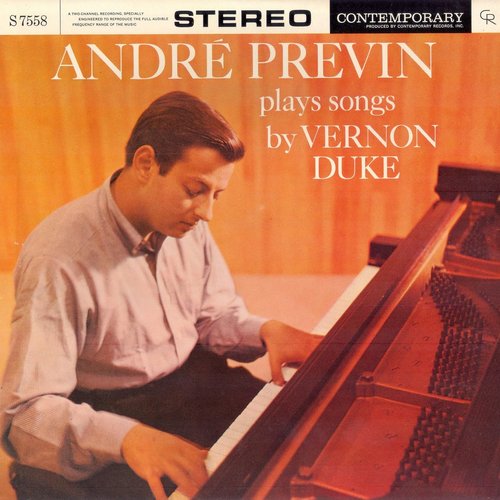 Plays Songs By Vernon Duke