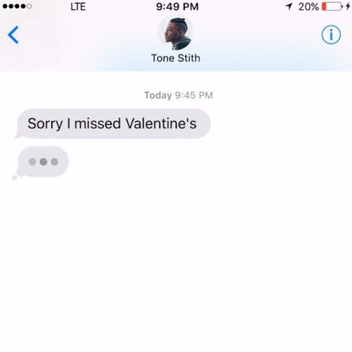 Sorry I Missed Valentine's