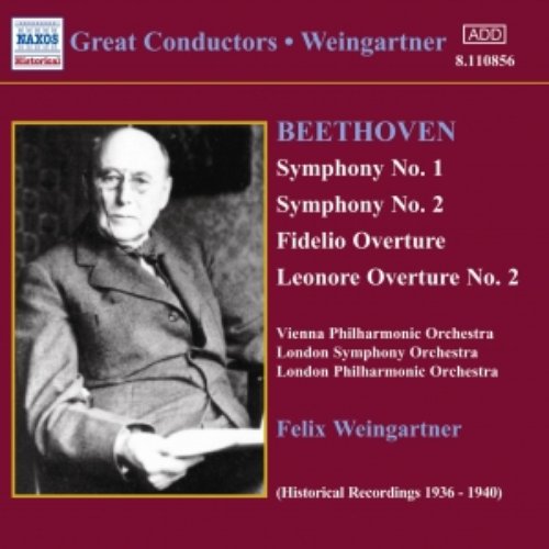 BEETHOVEN: Symphonies Nos. 1 and 2 (Weingartner) (1935, 1938)