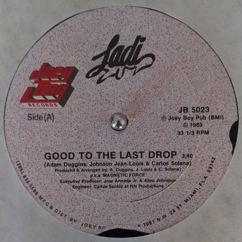 Good to the Last Drop