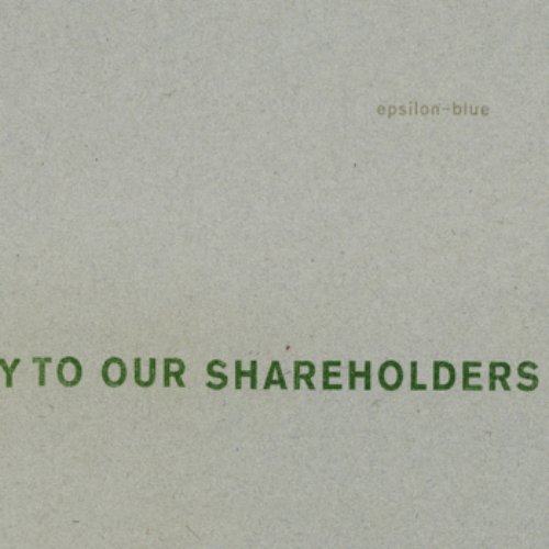 We Have a Responsibility to Our Shareholders